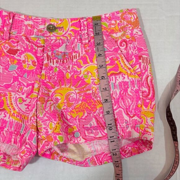 Lilly Pulitzer Callahan 5” Shorts Pink Pout More KINIS in The Keys Size 2 - Picture 14 of 16